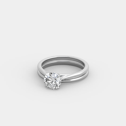 Elise Deux x Classic Set in Round Cut