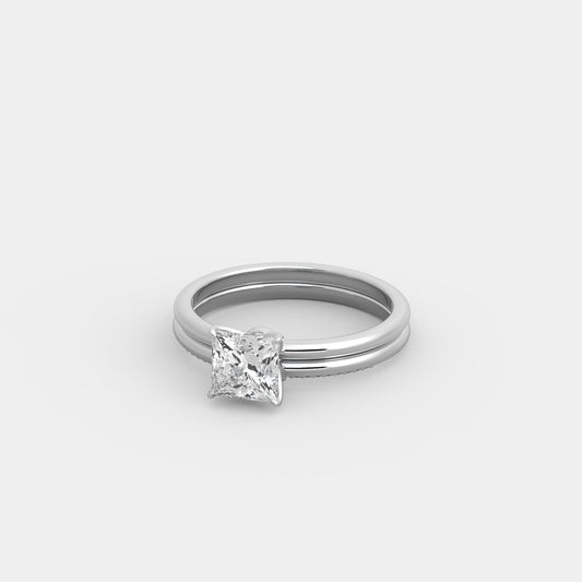 Hazel x Embrace Accents Set in Princess Cut