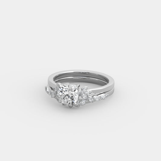 Rhea Fleur x Semblance Set in Cushion Square Cut
