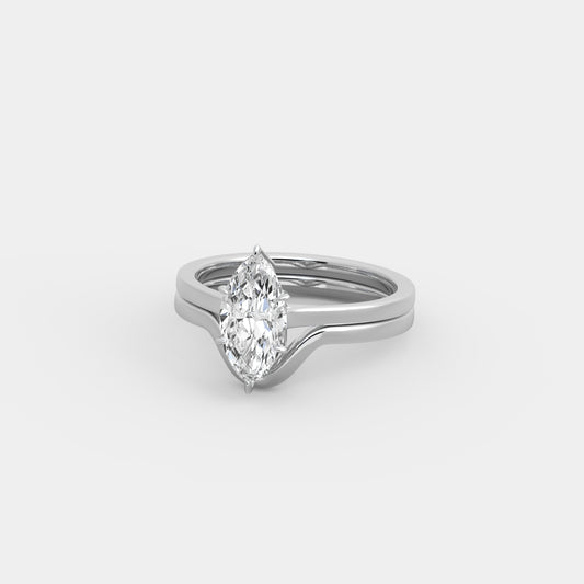 Rhea x Embrace Set in Marquise Cut