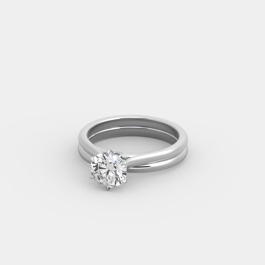 Kira Blanc x Classic Set in Round Cut