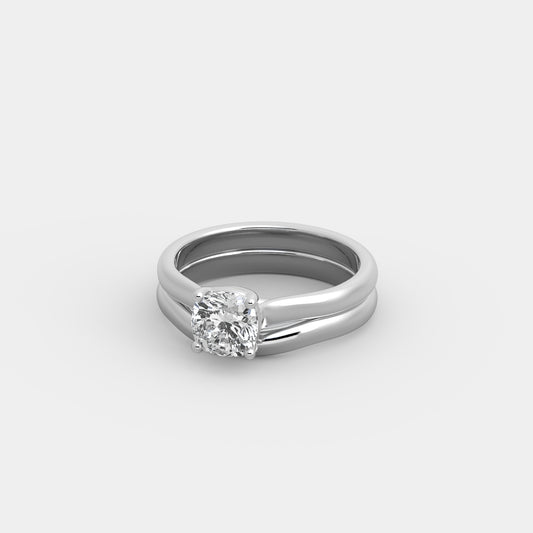 Lyra x Contour Set in Cushion Square Cut