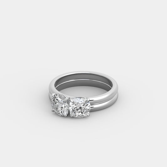 Dyad x Classic Seated Set in Cushion Square Cut