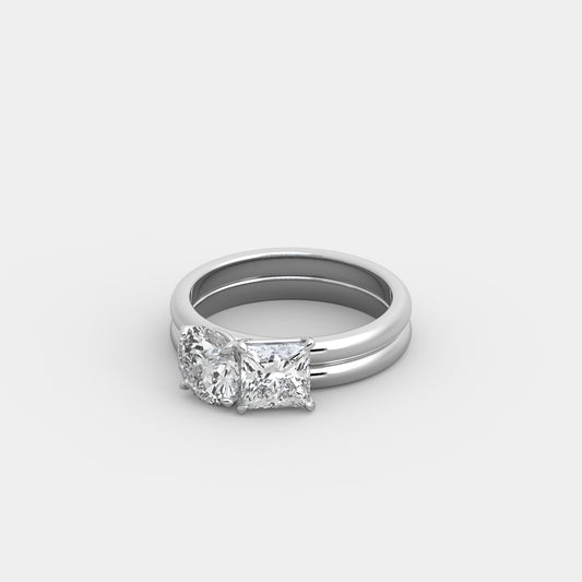 Dyad x Classic Seated Set in Princess Cut