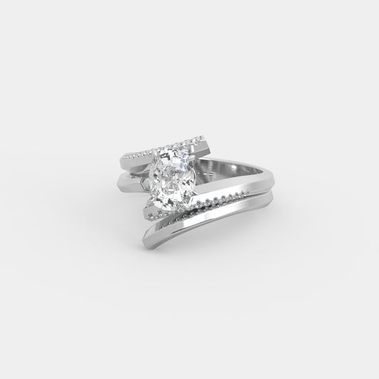 Vire x Adder Set in Cushion Cut