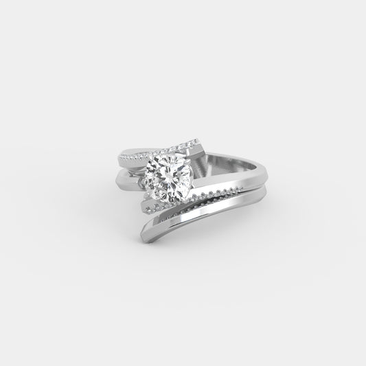 Vire x Adder Set in Cushion Square Cut