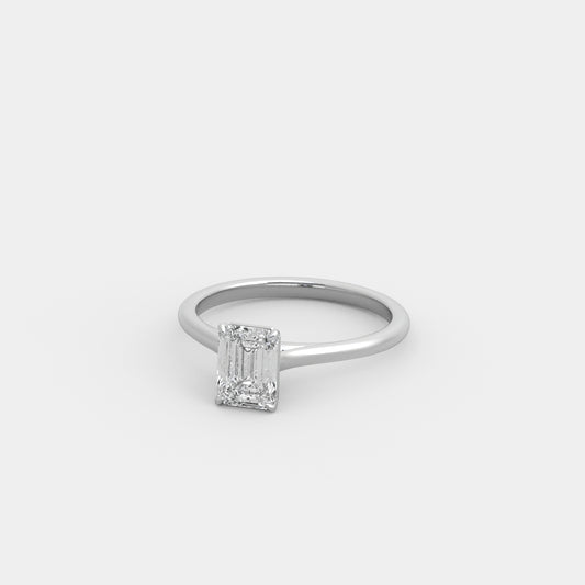 Elise in Emerald Cut