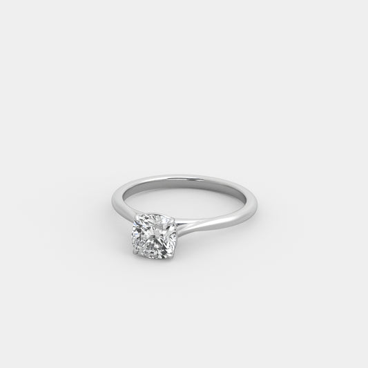 Elise Deux in Cushion Square Cut