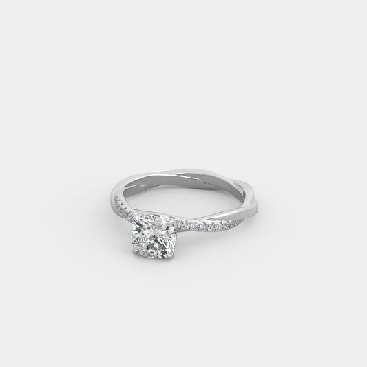 Aevia Demi in Cushion Square Cut
