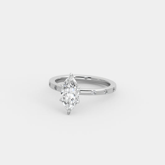 Celia in Marquise Cut