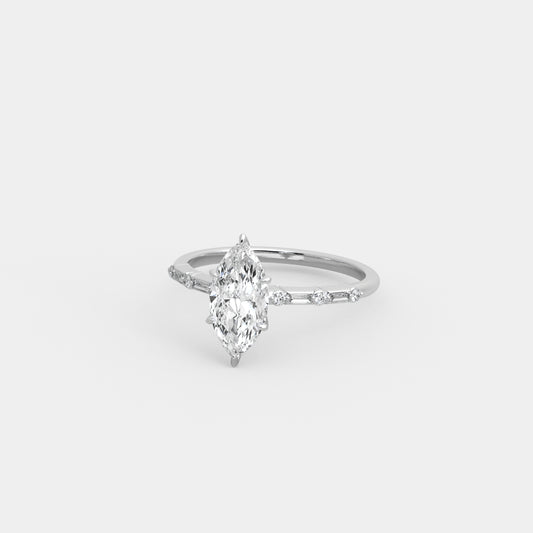 Bria Blanc in Marquise Cut