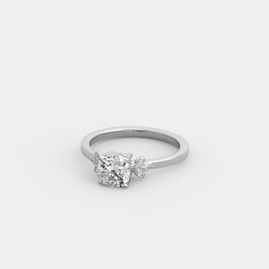 Rhea Fleur in Cushion Square Cut