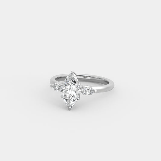 Rhea Marquise-Shouldered in Marquise Cut