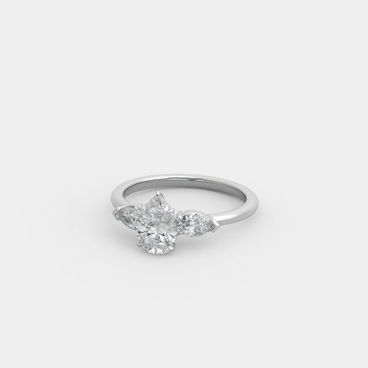 Rhea Pear-Shouldered in Pear Cut