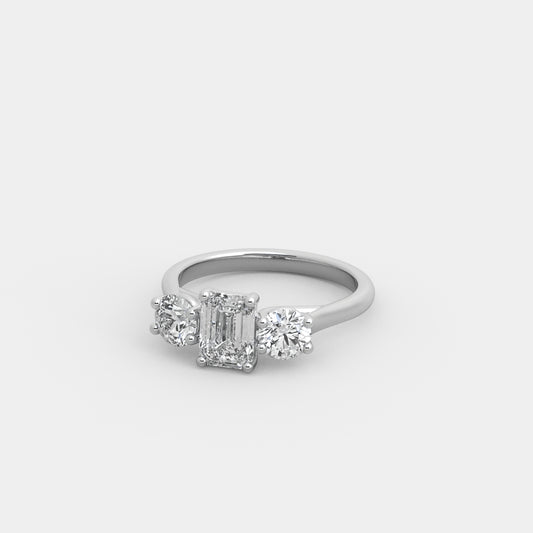 Lyra Round-Shouldered in Emerald Cut