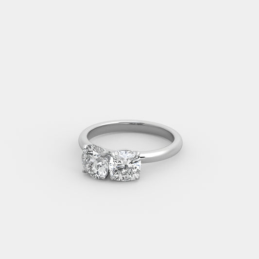 Dyad in Cushion Square Cut