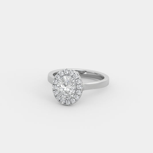 Elizabeth in Oval Cut